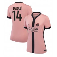 Fotballdrakt Dame Paris Saint-Germain Desire Doue #14 Tredjedrakt 2024-25 Kortermet